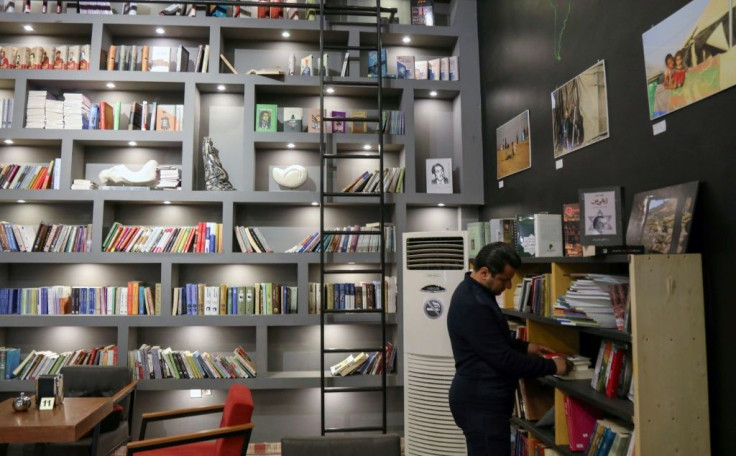A book store in Arbil, where many of the book club meetings take place