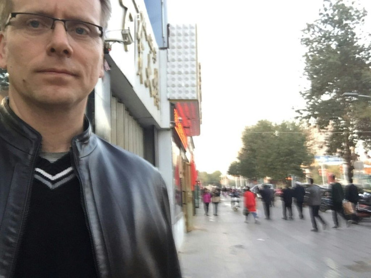 Gary Dyck, pictured in Xinjiang's Turpan city in 2017, described the repression of the Uyghurs and their culture as creeping and "very methodical"