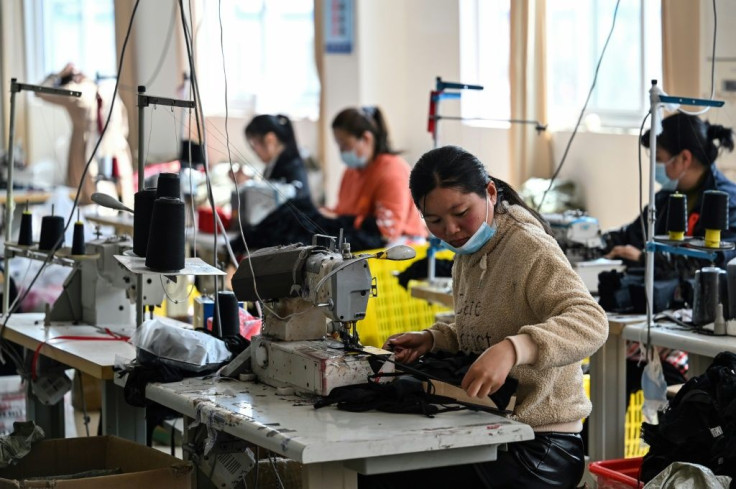 Lingerie has transformed Guanyun, with factories sprouting up next to wheat fields