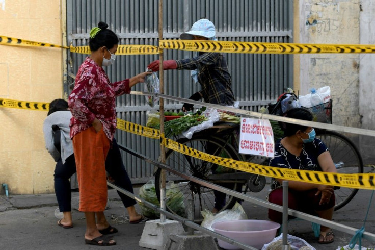 The Cambodian capital Phnom Penh is under lockdown and the prime minister has ordered tougher enforcement of restrictions