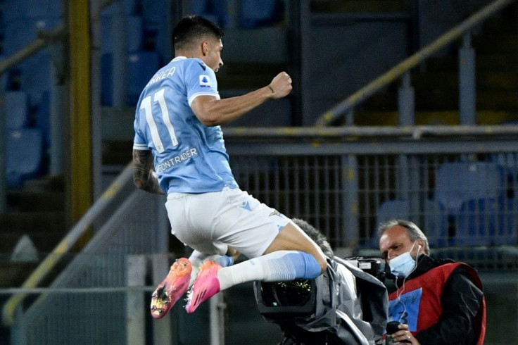 Joaquin Correa has six Serie A goals after his double against AC Milan