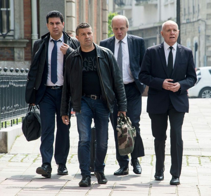 Christian Piquemal (R), retired general of the French Foreign Legion, is the lead signatory of a letter warning France's president of "civil war"