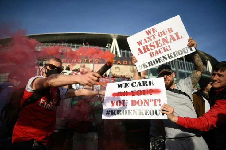 Arsenal's US owner Stan Kroenke has no intention of selling the club despite fan protests