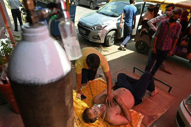 Volunteers fan out to other cities up to several hours' drive away, looking for places willing to fill the cylinders