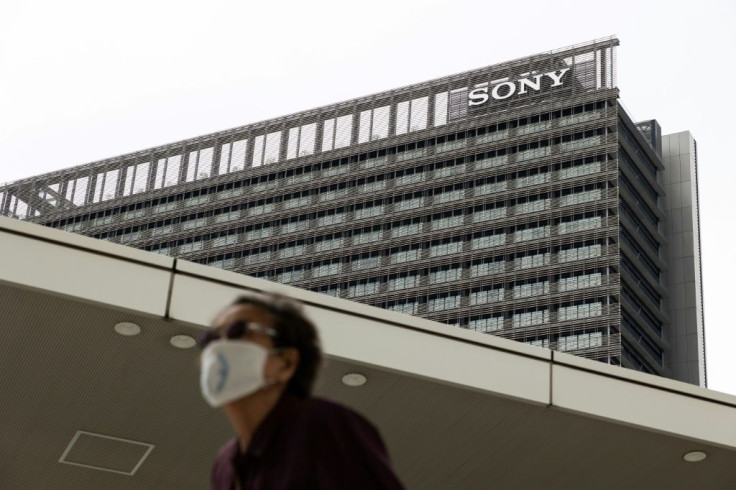 Sony issued a cautious forecast for the year ahead