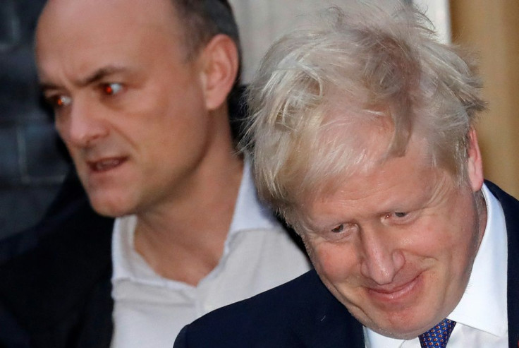 Johnson has been locked in a war of words with his former top aide Dominic Cummings
