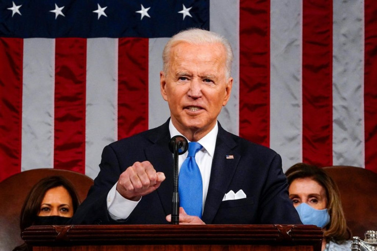 Joe Biden hailed the US vaccination rollout and recovery from the pandemic, and laid out a new massive spending splurge aimed at helping American families