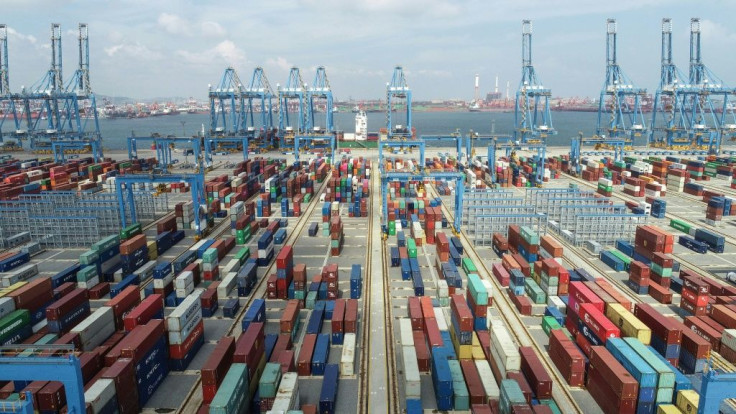 The spill took place around 40 nautical miles (75 kilometres) off-shore from Qingdao port -- China's largest crude-receiving port