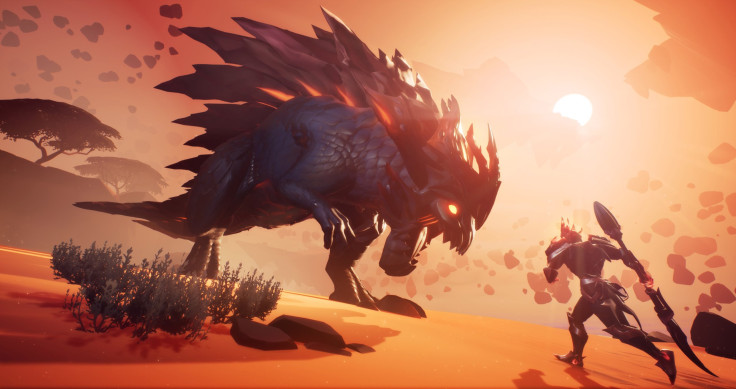 The Hellion, one of the Blaze Behemoths found in Dauntless