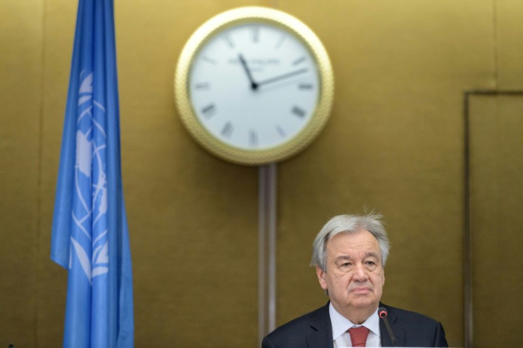 UN Secretary-General Antonio Guterres travelled from New York to Geneva to oversee the three days of informal talks in various formats