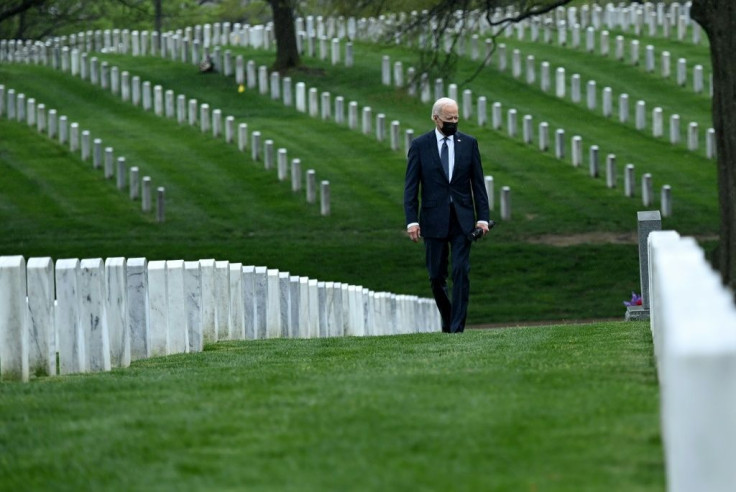 Biden said the US withdrawal would be completed by September 11, the twentieth anniversary of the 9/11 attacks on America that sparked its military involvement in AfghanistanÂ