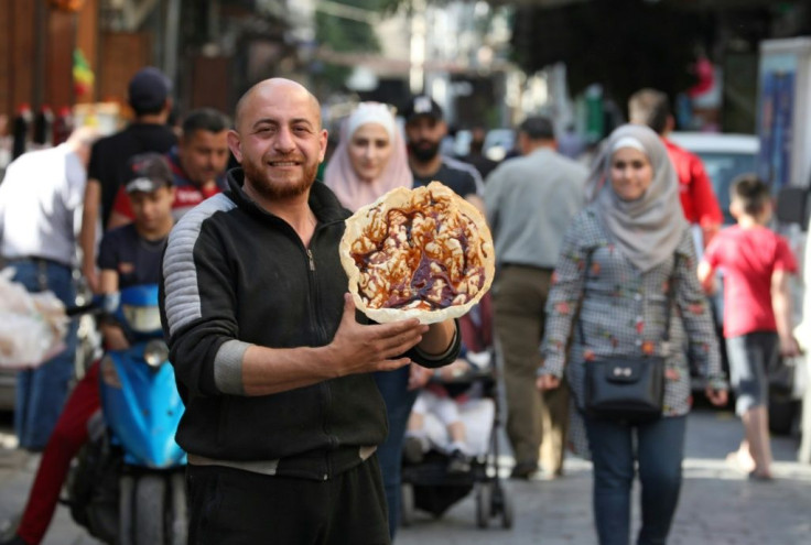 Damascus is famous for pastry shops that make mouth-watering desserts like syrupy baklava stuffed with pistachios