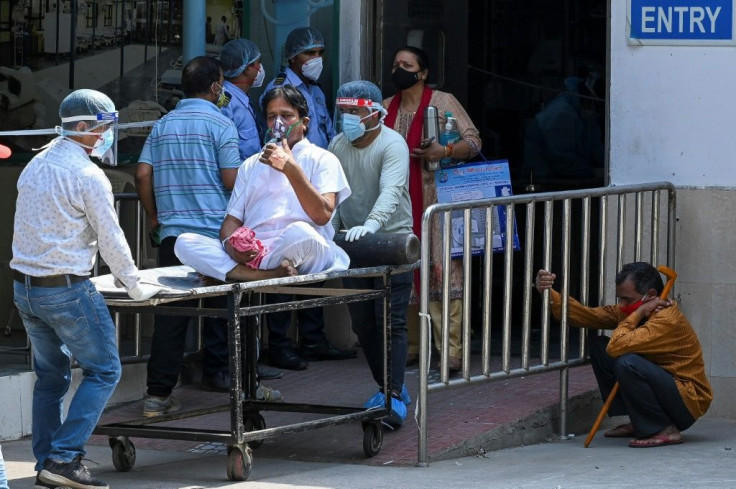An explosion in Covid-19 cases has overwhelmed hospitals
