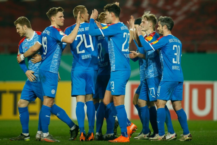 Holstein Kiel knocked out holders Bayern Munich during their run to the German Cup semi-finals