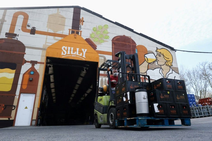 The Silly brewery produces 2.5 million litres per year