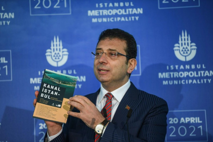 Istanbul mayor Ekrem Imamoglu is one of the most fervent critics of the new waterway project