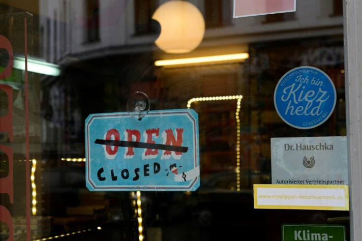 Germany's statistics agency says the coronavirus crisis "caused another decline in economic performance at the beginning of 2021", hitting household consumption in particular.