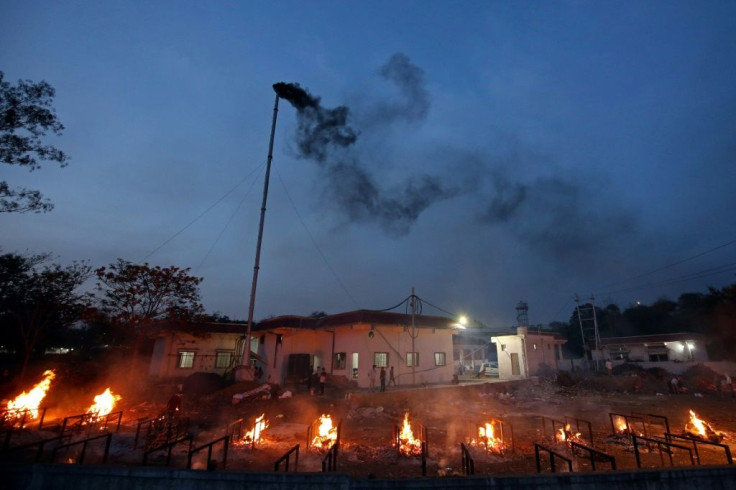 India on Friday reported 385,000Â new cases in the past 24 hours -- a new global record -- and almost 3,500 deaths
