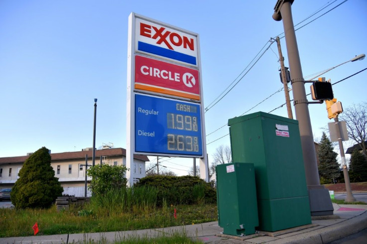 ExxonMobil reported profits in the first quarter after a string of losses in 2020