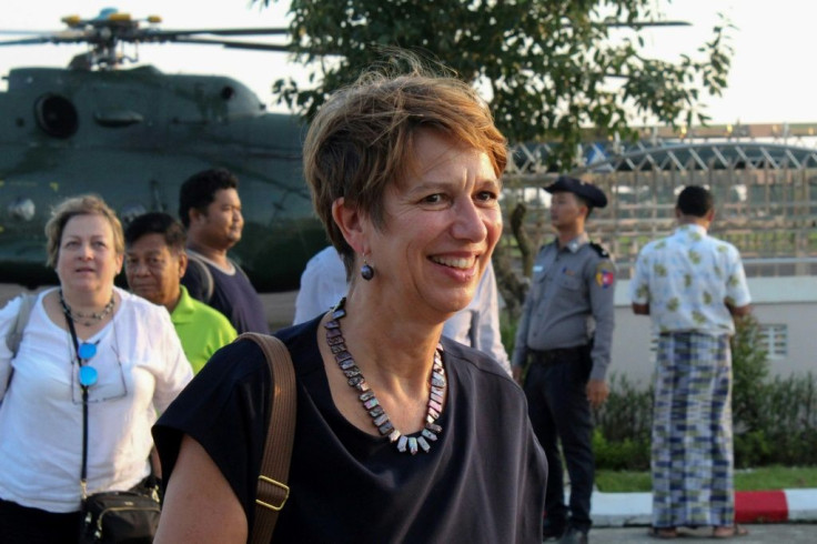 UN Special Envoy to Myanmar Christine Schraner Burgener met with Myanmar junta leader General Min Aung Hlaing on the sidelines of an ASEAN meeting