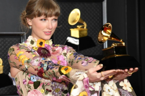 Taylor Swift won the Album of the Year award for 'Folklore' at this year's Grammys