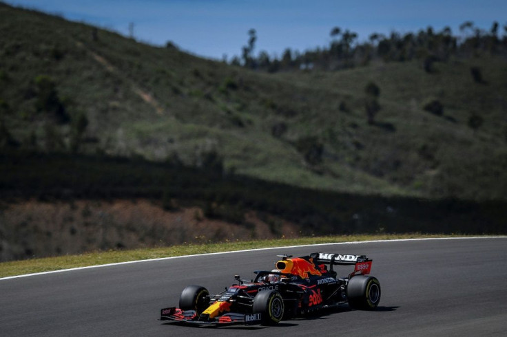 Verstappen had to settle for third on the grid after having a lap scrubbed out