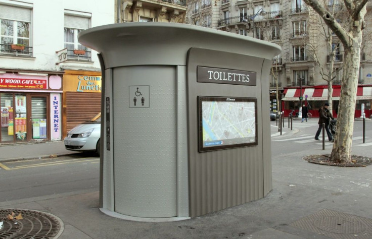 There are 435 self-cleaning toilets across Paris, but finding one in a time of need can still be challenging