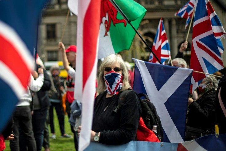 Fifty-five percent of Scots voted "no" to independence in 2014