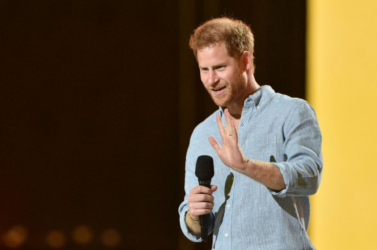Prince Harry joined pop royalty for the 'Vax Live' fundraising concert in Los Angeles to promote global vaccinations against Covid-19
