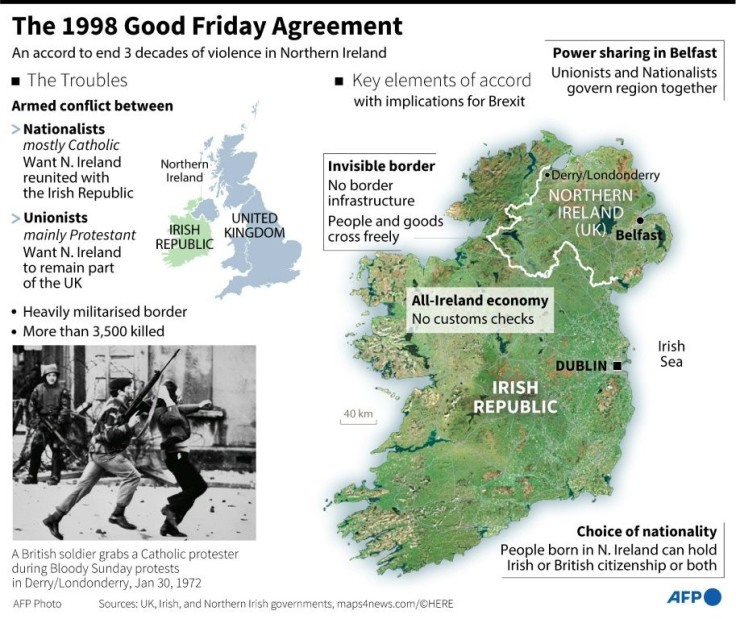 The 1998 Good Friday agreement ended the three-decade-long "The Troubles" conflict