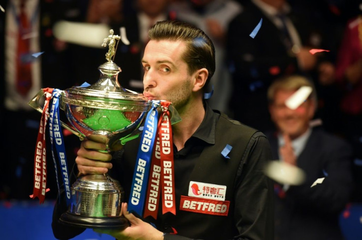England's Mark Selby is a three-time snooker world champion