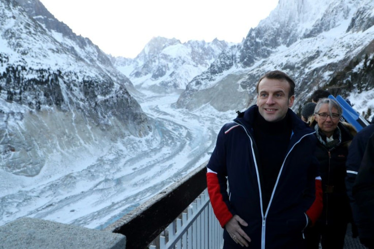 President Emmanuel Macron is trying to burnish his climate credentials ahead of next year's election