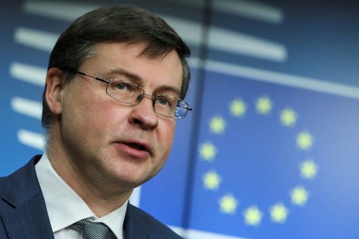 "We now in a sense have suspended... political outreach activities from the European Commission side," EU Executive Vice President Valdis Dombrovskis told AFP in an interview about efforts to win approval for the EU's investment deal with China