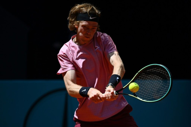 Rublev came from a set down to beat Paul