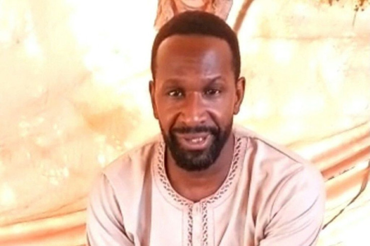 A screen grab from the video shows French journalist Olivier Dubois saying he was kidnapped in Mali last month