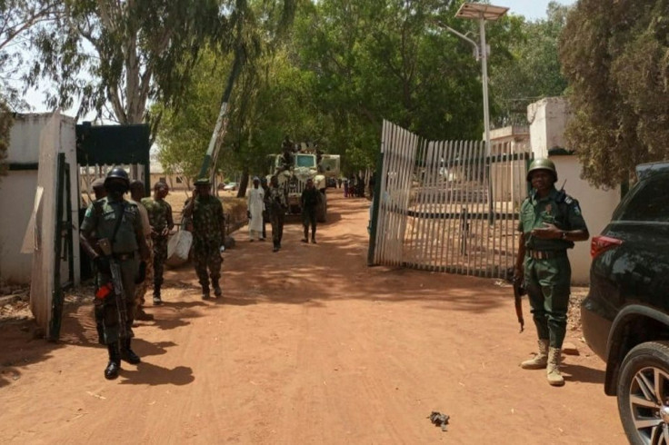 Soldiers battled with gunmen when they took students from the college