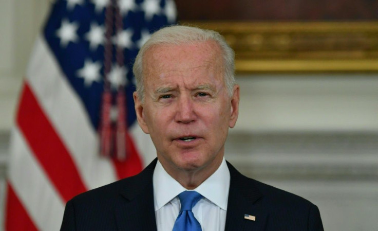 US President Joe Biden said a "mini-revolution" was upending the Republican Party as it grapples with wether or not to embrace former president Donald Trump or forge a new path