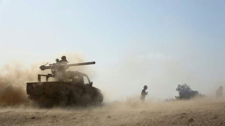 Saudi-backed Yemeni government troops repel a Iran-backed Huthi rebel offensive on oil-rich Marib in northern Yemen