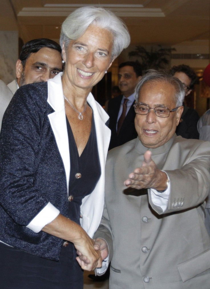 Christine lagarde, Mukherjee