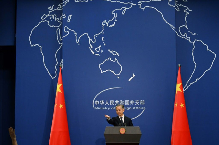 Foreign ministry spokesman Wang Wenbin said Xinjiang is an internal matter for China