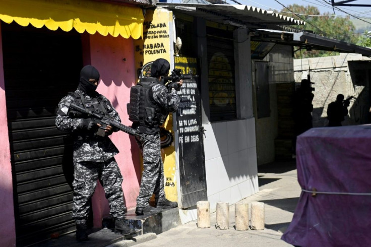 Rio de Janeiro police led an operation against drug traffickers that left at least 24 suspects and one officer dead