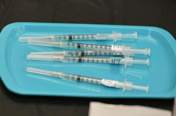 At least 50 components, perhaps as many as 100, go into the jabs including items like glass vials for shipping and syringes -- in addition to the vaccines' ingredients themselves