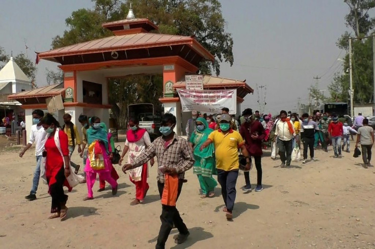 Nepal shares a 1,850-kilometre (1,150-mile) open border with India