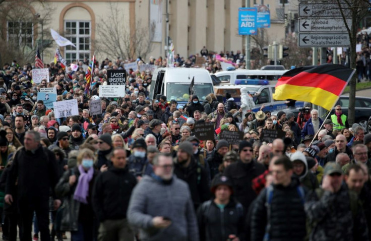 The legacy of German resistance figure Sophie Scholl has been co-opted by the country's anti-lockdown movement