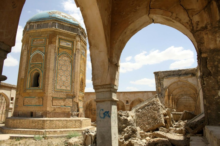 The 3,000-year-old citadel and the Ottoman-era "qishla" or garrison in Iraq's northern city of Kirkuk are also in a sad state of disrepair with local authorities saying frequent heavy rains that batter the mountainous region are to blame