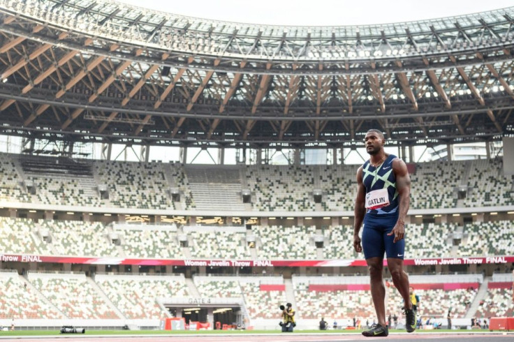 Justin Gatlin of the US has set his sights on winning another Olympic gold at the Tokyo Games -- and won't rule out continuing his career into his 40s