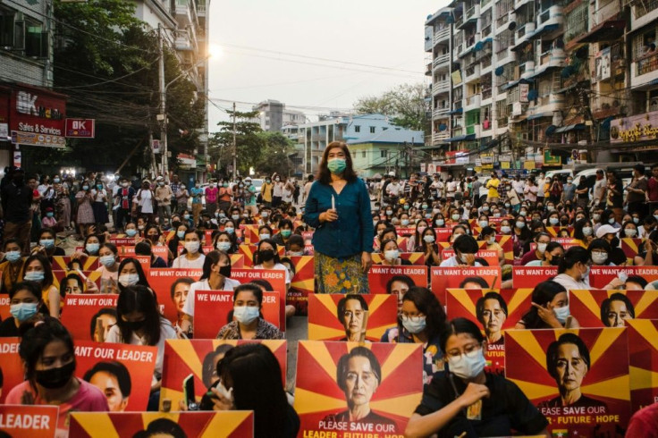 A hundred days on from the military coup that ended Myanmar's brief dalliance with democracy, three women tell AFP about their lives and their struggle, living between anger and hope