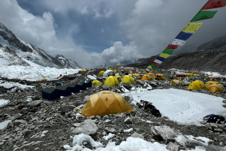Dozens have recently been taken ill at Everest base camp