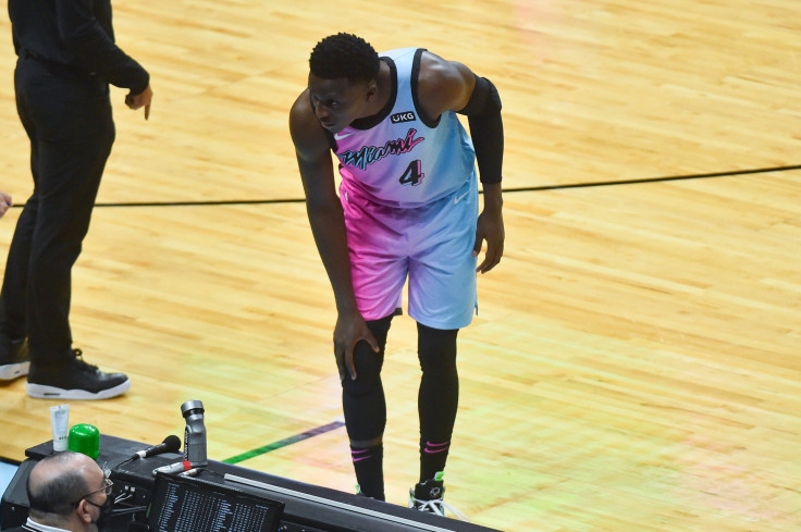  Victor Oladipo #4 of the Miami Heat