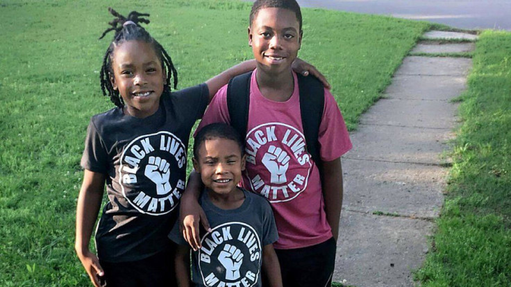 8-year-old student in Oklahoma punished for wearing black lives matter shirt 